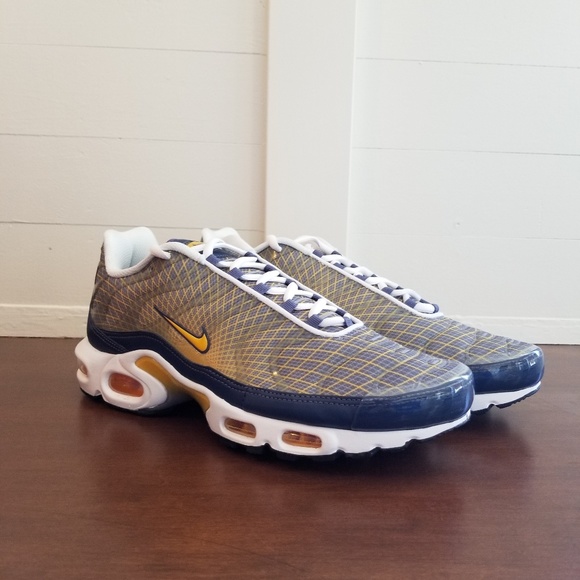 Nike Air Max Plus OG Steel Yellow Mens Size 11 - Picture 3 of 7